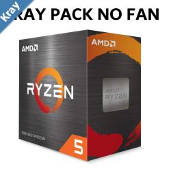 Clamshell Or Installed On MBs AMD Ryzen 5 3600 TRAY 6 Core AM4 CPU 3.6GHz 4MB 65W No Fan Clamshell or Ship Install On MB 1YW AMDCPU TRAYP