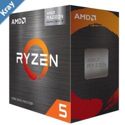 AMD Ryzen 5 5600GT 6Core12 Threads Max Freq 4.6GHz 19MB Cache Socket AM4 65W Wraith Stealth Cooler Radeon Graphics