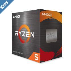 AMD Ryzen 5 5600X Zen 3 CPU 6C12T TDP 65W Boost Up To 4.6GHz Base 3.7GHz Total Cache 35MB Wraith Stealth Cooler RYZEN5000AMDCPU