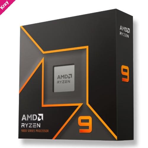 AMD Ryzen 9 9900X 12Cores/24Threads, 120w, Max Boost Clock 5.6 GHz, PCIE 5.0, 64MB Cache, Radeon™ Graphics, 2200 MHz Frequency