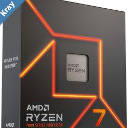 AMD Ryzen 7 7700 8 Cores  16 Threads 65 watts Max Freq 5.3Ghz 40MB Cache Wraith Prism Cooler  Radeon Graphics
