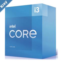 Intel i310105 CPU 3.7GHz 4.4GHz Turbo LGA1200 10th Gen 4Cores 8Threads 6MB 65W UHD Graphic 630 3yrs Comet Lake Refresh