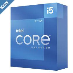 Intel i5 12600K CPU 3.7GHz 4.9GHz Turbo 12th Gen LGA1700 10Cores 16Threads 25MB 125W UHD Graphic 770 Unlocked Retail Box Alder Lake no Fan