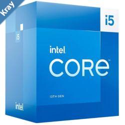 Intel i5 13500 CPU 3.5GHz 4.8GHz Turbo 13th Gen LGA1700 14Cores 20Threads 24MB 65W UHD Graphics 770 Retail Raptor Lake with Fan