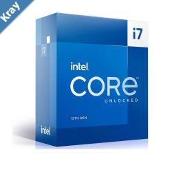 Intel i7 13700KF CPU 4.2GHz 5.4GHz Turbo 13th Gen LGA1700 16Cores 24Threads 30MB 125W Graphic Card Required Retail Raptor Lake no Fan