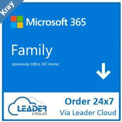 Microsoft ESD 365 Family  Home  ESD Product Key Via Leader  CSP Portal  No Refund
