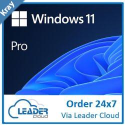 Microsoft ESD Windows 11 Professional ESD Electronic License throu CSP  No Refund. Available through Leader Cloud