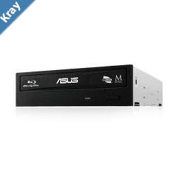 ASUS BW16D1HT PROBLACKASUS Internal Bluray Writer Ultra Fast 16X MDISC Support For Data Backup BlueRay 3D Support DAD Upscaling