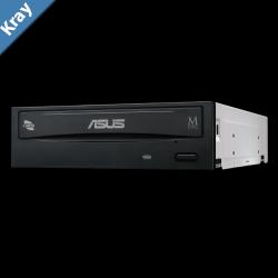 ASUS DRW24B1STBLKBASP2G Internal 24X DVD Burner With MDISC Support 24X DL DVDRRW SATA Black OEM