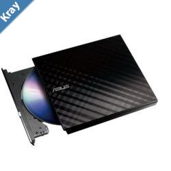 ASUS SDRW08D2SU LITEBLACKASUS External DVD Writer Portable 8X DVD Burner With MDISC Support For Windows and Mac OS