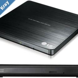 LG GP60NB50 8x Ultra Slim Portable External USB DVD Drive Burner  M Disc Silent Play Jamless Play