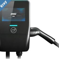 MSI Smart EV Charger EV Premium V2 Single Phase 32A 7.4KW 5M Type 2 Charging gun 7 IPS IP55 Charger IP67 charging gun MSI Smart EV Charger EV Premium V2 Single Phase 32A 7.4KW 5M Type 2 Charging gun 7 IPS IP55 Charger IP67 charging gun