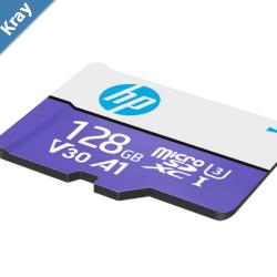 HP A1 U3 MX 330 128GB MicroSD Card Up to 100MBs Magnet Proof Shock Proof Temperature Proof Waterproof