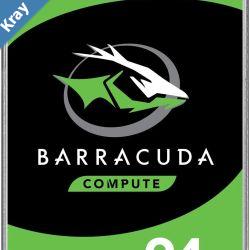 Seagate 24TB 3.5 Barracuda SATA 6Gbs CMR 7200RPM 512MB Cache 512e HDD 2 Years Warranty