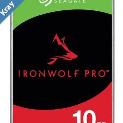 Seagate 10TB 3.5 IronWolf Pro NAS  SATA Hard Drive ST10000NT001 5year limited warranty 6Gbs Connector  CMR Recording Technology