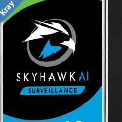 Seagate 16TB 3.5 SkyHawk AI Surveillance SATA HDD 256MB Cache 7200RPM