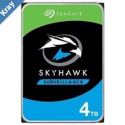 Seagate 4TB 3.5 SkyHawk 256MB SATA3 Surveillance Optimized NVR Ready ImagePerfect RVS HDD ST4000VX016