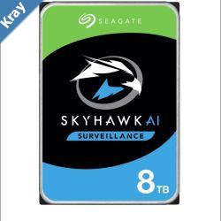 Seagate 8TB 3.5 SkyHawk Surveillance AI SATA3 6Gbs16 AI streams256MB Cache 24x7 HDD ST8000VE001  3 Years Warranty