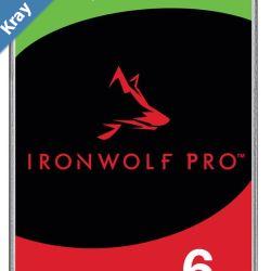 Seagate ST6000NT001 6TB IronWolf Pro 3.5 SATA  6Gbs NAS Hard Drive  256MB 5 years Limited Warranty