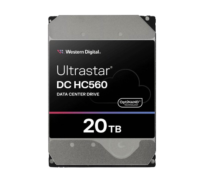 Western Digital WD Ultrastar DC HC560 20TB 3.5 SATA 7200 RPM  Cache 512MB 5year limited warranty WUH722020BLE6L4 0F38785 Base SE