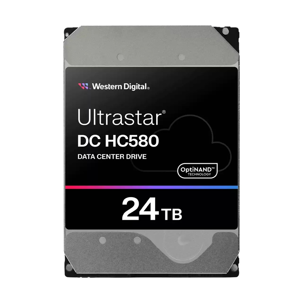 Western Digital WD Ultrastar 24TB DC 3.5in 26.1 512 7200RPM SATA ULTRA 512E SE NP3 DC HC580 WUH722424ALE6L4 Western Digital WD Ultrastar 24TB DC 3.5in 26.1 512 7200RPM SATA ULTRA 512E SE NP3 DC HC580 WUH722424ALE6L4