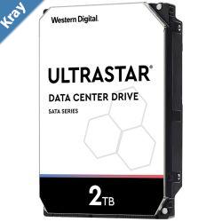 Western Digital WD Ultrastar 2TB 3.5 Enterprise HDD SATA 128MB 7200RPM 512N SE DC HA210 24x7 600MB Buffer 2mil hrs MTBF 5yrs wty HUS722T2TALA604