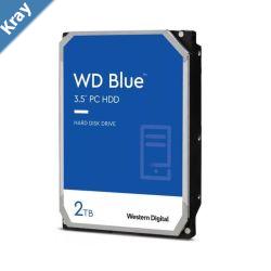 Western Digital WD Blue 2TB 3.5 HDD SATA 6Gbs 7200RPM 256MB Cache SMR Tech 2yrs Wty