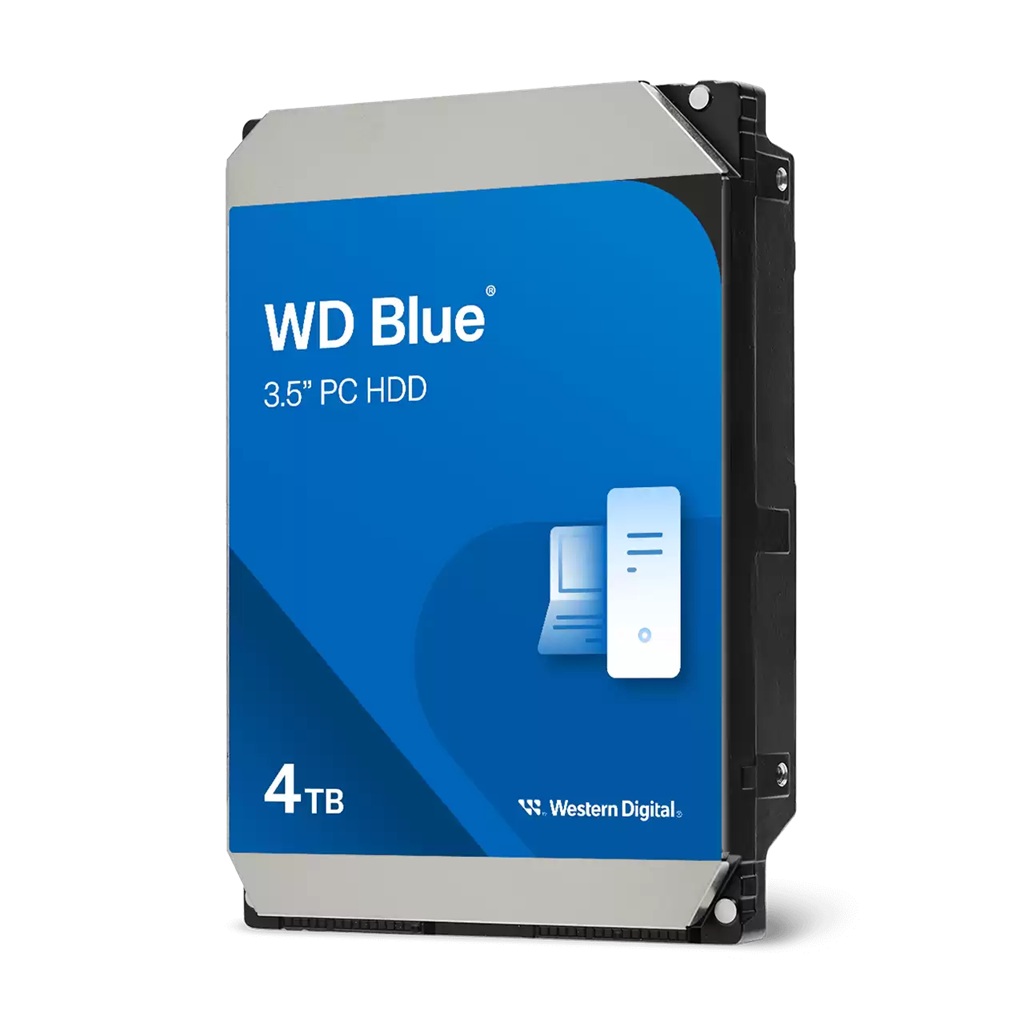 Western Digital Blue 4TB 5400RPM SATA III 6Gbs 256MB Cache 3.5 Desktop Hard Drive WD40EZAX Western Digital Blue 4TB 5400RPM SATA III 6Gbs 256MB Cache 3.5 Desktop Hard Drive WD40EZAX