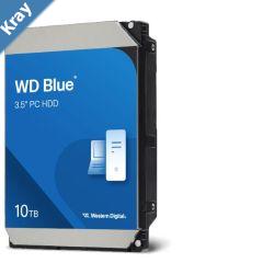 Western Digital WD Blue PC Desktop Hard Drive  10TB 3.5 SATA up to 260MBs 7200 RPM CMR 512MB 2Y Warranty
