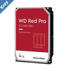 LS Western Digital WD Red Pro 4TB 3.5 NAS HDD SATA3 7200RPM 256MB Cache 24x7 300TBW 24bays NASware 3.0 CMR Tech 5yrs wty LS WD4005FFBX