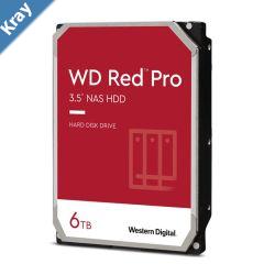 LS Western Digital WD Red Pro 6TB 3.5 NAS HDD SATA3 7200RPM 256MB Cache 24x7 300TBW 24bays NASware 3.0 CMR Tech LSWD6005FFBX