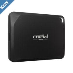 Crucial X10 Pro 1TB External Portable SSD 2100MBs USBC Durable Rugged Shock Drop Water Dush Sand Proof for PC MAC PS5 Xbox Android iPad Pro