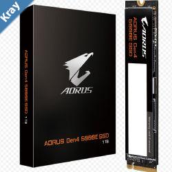Gigabyte AORUS Gen4 5000E SSD 1024GB PCIExpress 4.0x4 NVMe 1.4 Sequential Read 5000 MBs Sequential Write 4600 MBs