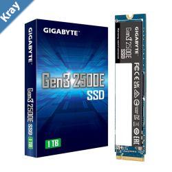 Gigabyte G3 2500E SSD 2TB  M2 PCle 3.0x4 24002000 MBs MTBF 1.5m hr Limited 5 years or 480TBW