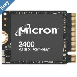 MicronCrucial 2400 2TB M.2 2230 NVMe SSD 45004000 MBs 650K700K 600TBW 2M MTTF AES 256bit for Lenovo Legion Go Valve Steam Deck Asus Rog Ally