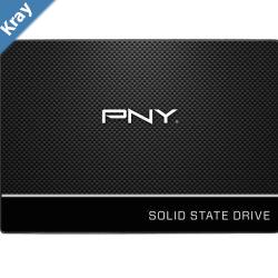 PNY CS900 2TB 2.5 SSD SATA3 550MBs 530MBs RW 450TBW 99K90K IOPS 2M hrs MTBF 3yrs wty