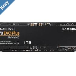 Samsung 970 EVO Plus 1TB PCIe NVMe SSD MLC 3500MBs 3300MBs 600K550K IOPS 600TBW 5yrs wty
