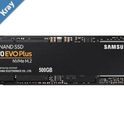 Samsung 970 EVO Plus 500GB PCIe NVMe SSD MLC 3500MBs 3200MBs 480K550K IOPS 300TBW 5yrs wty