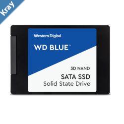 Western Digital WD Blue 1TB 2.5 SATA SSD 560R530W MBs 95K84K IOPS 400TBW 1.75M hrs MTBF 3D NAND 7mm 5yrs Wty