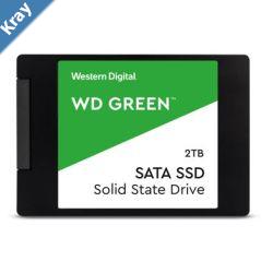 Western Digital WD Green 2TB 2.5 SSD SATA 545R430W MBs 80TBW 3D NAND 7mm 3 Years Warranty