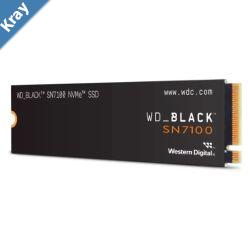 Western Digital WD BLACK SN7100 NVMe   500GB SSD  6800MBs 5800MBs RW  760K1200K IOPS  M.2 2280 PCIe4.0 5yrs WDS500G4X0E00CJA0