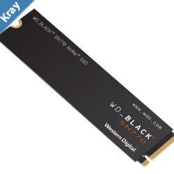 Western Digital WD Black SN770 500GB Gen4 NVMe SSD  5000MBs 4000MBs RW 300TBW 460K800K IOPS 1.75M Hrs MTBF M.2 PCIe4.0 5yrs WDS500G1B0E