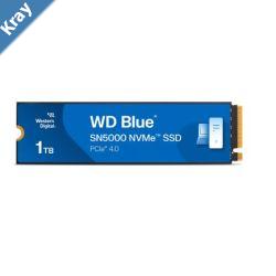 Western Digital WD Blue SN5000 NVMe 1TB SSD M.2 2280 5150MBs R 4900MBs W 730K IOPS R  770K IOPS W PCIe Gen4 x4 5Y Warranty