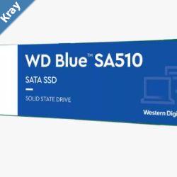 Western Digital WDS200T3B0B  WD Blue SA510 SATA SSD   2TB  M.2 2280   5Year Limited Warranty