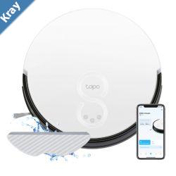 TPLink Tapo RV10 Robot Vacuum  Mop Path Planning 2000Pa Strong Suction Quiet Cleaning Longlasting battery Carpet AutoBoost App