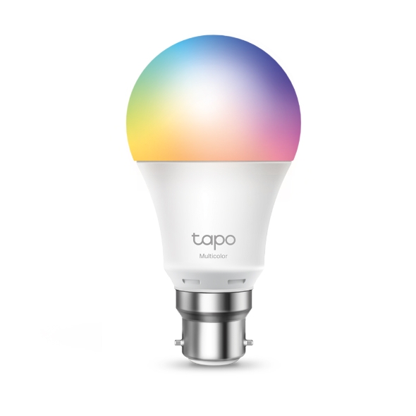 TPLink Tapo L530B Smart WiFi Light Bulb Bayonet Fitting Multicolour B22  E27 No Hub Required Voice Control Schedule  Timer