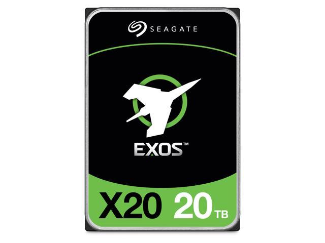 Seagate Exos X20 ENTERPRISE 512E4KN INTERNAL 3.5 SATA DRIVE 20TB 6GBS 7200RPM 5YR WTY