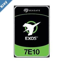 Seagate 4TB 3.5 SATA EXOS 7E10  Enterprise 512E4Kn HDD 12GBs 7200RPM 256MB 24x7 availability