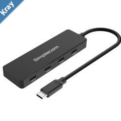 Simplecom CH384 USBC to 4Port USBC Data Hub USB 3.2 Gen 2 10Gbps