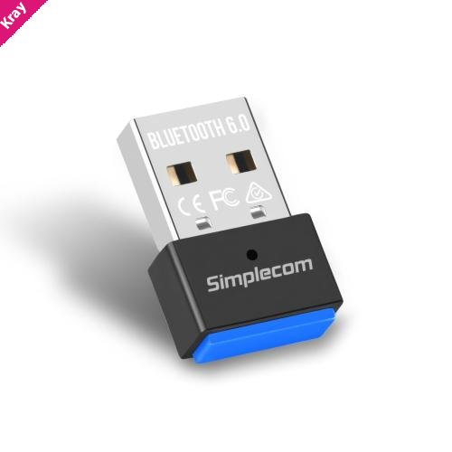 Simplecom NB640 USB Bluetooth 6.0 Adapter Wireless Dongle